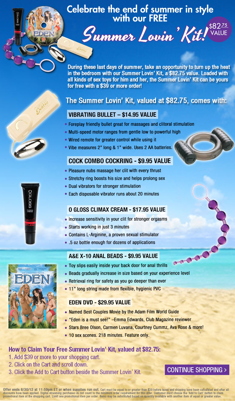 Celebrate the end of summer in style with our FREE Summer Lovin’ Kit!