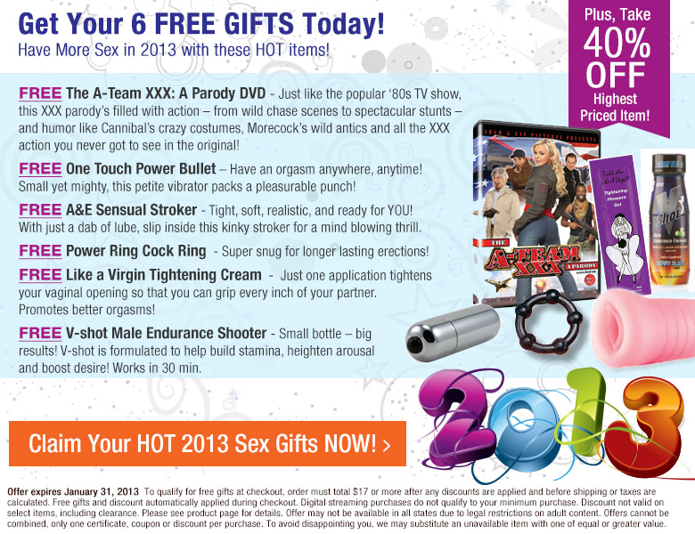 Get 5 FREE Gifts + 40% OFF