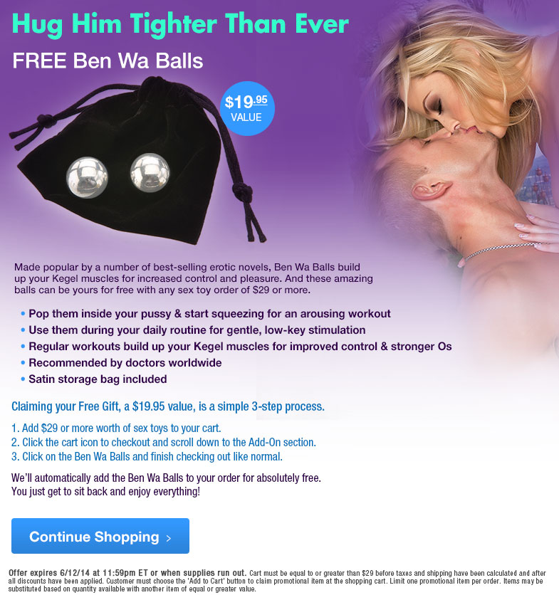 Get Your FREE Ben Wa Balls!