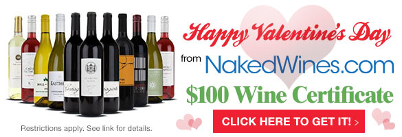 Get $100 Wine Certificate at NakedWines.com