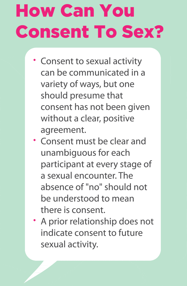 Sex and Consent