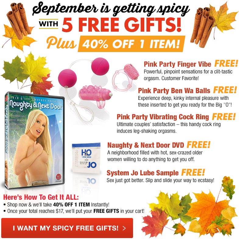 5 FREE Gifts + 40% Off 1 Item
