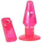 Clear Pink Passion Plug Large