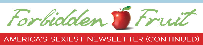 Forbidden Fruit Newsletter
