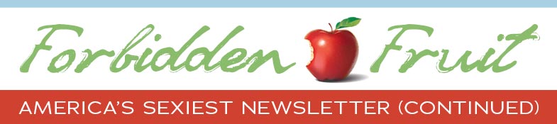 Forbidden Fruit Newsletter