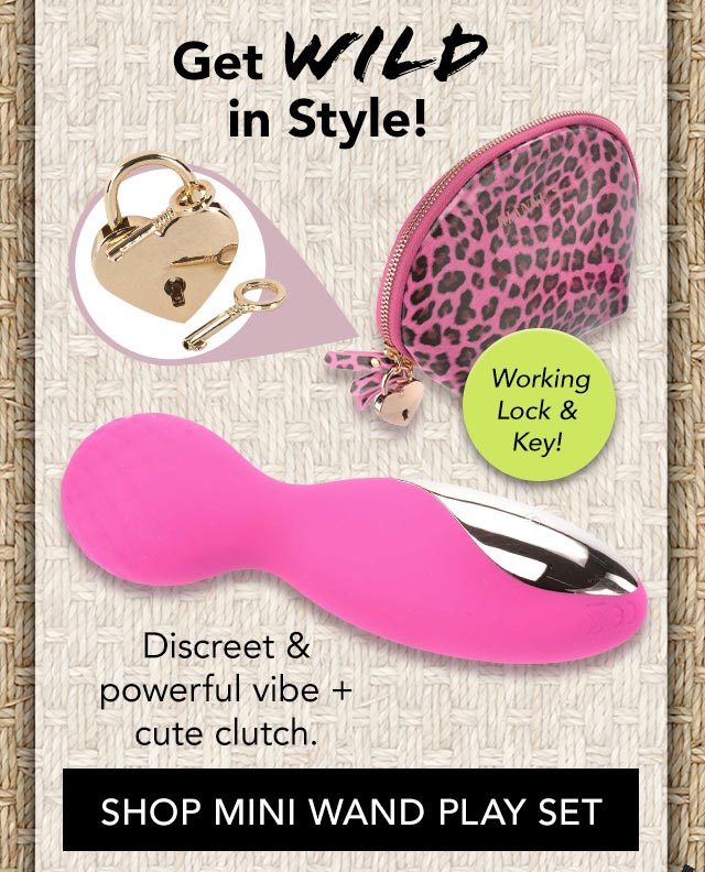 Lovely Leopard Mini Wand Play Set