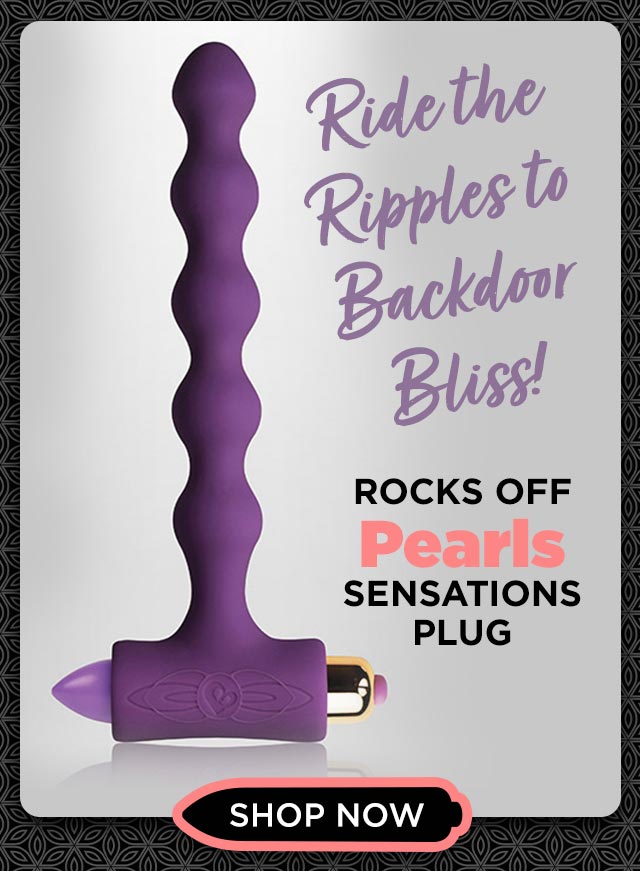 Rocks off pearls sensations plug