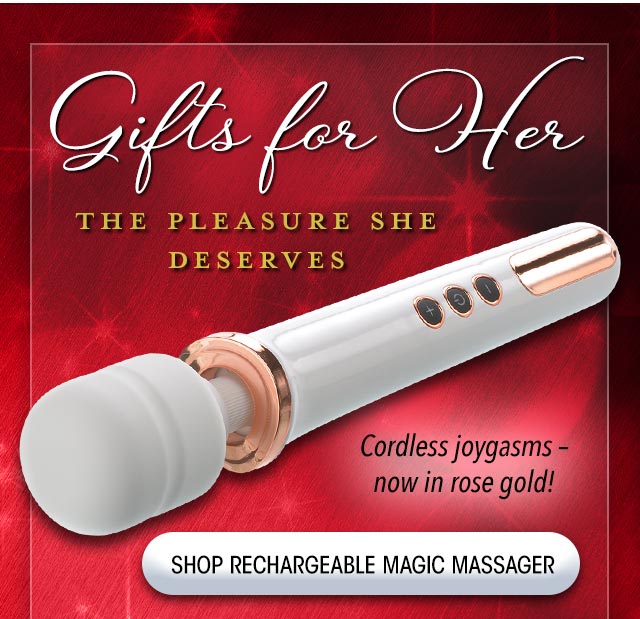 Magic Massager Rechargeable Rose Gold Edition