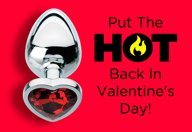 Shop Red Hearts Gem Anal Plug