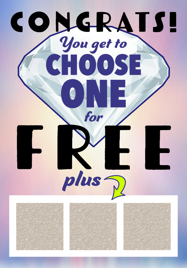 Choose 1 for FREE + 30% Off 1 item