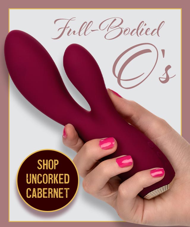 Uncorked Cabernet Rechargeable Dual Stimulating Massager