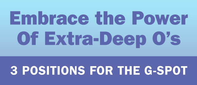 3 Sex Positions for the G-spot