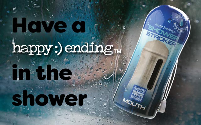 Happy Ending Vibrating Shower Strokers