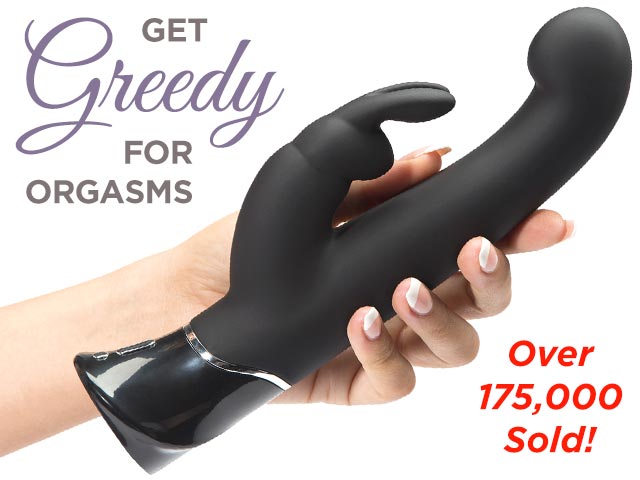 50 Shades of Grey Greedy Girl G-Spot Rabbit