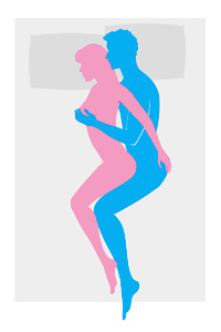 spoon sex position illustration
