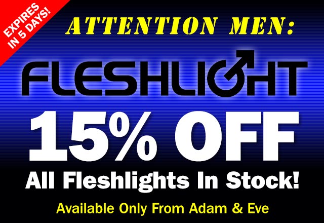 All Fleshlights 15% Off