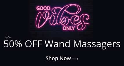 Shop The Good Vibes Only Sale! Up To 50% Off Wand Massagers!