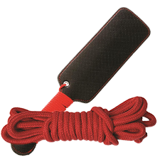 image of paddle and rope