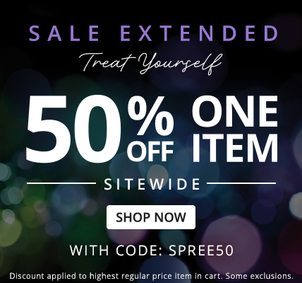 Sale Extended - 50% Off 1 Regular Price Item With Code SPREE50
