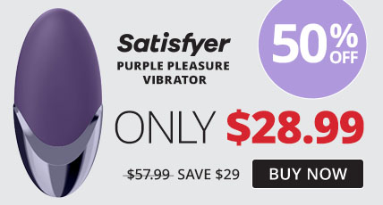 Satisfyer Purple Pleasure Vibrator Only $28.99!