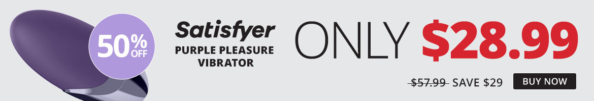 Satisfyer Purple Pleasure Vibrator Only $28.99!