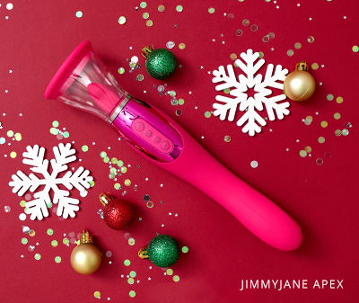 JimmyJane Apex Sucking Licking and Vibrating Pussy Pump