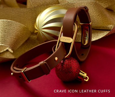 Crave Icon Leather Cuffs