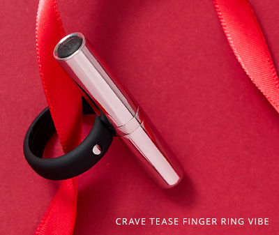 Crave Pleasure Jewelry Tease Finger Ring Vibrator