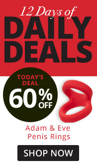 12 Days of Deals! Todays Deal Adam Eve Penis Rings 60% Off!