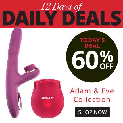 Shop 12 Days of Deals! Todays Deal 60% Off Adam Eve Collection