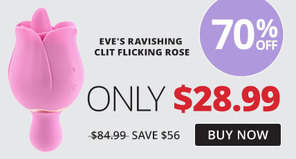 Eves Ravishing Clit Flick Rose Only $28.99!