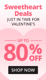 Up To 80% Off - Sweetheart Deals Just In Time For Valentine's