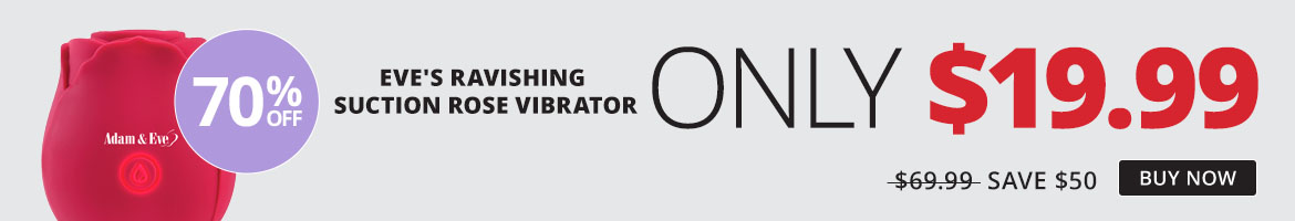 70% Off Eve's Ravishing Suction Rose - Only $19.99