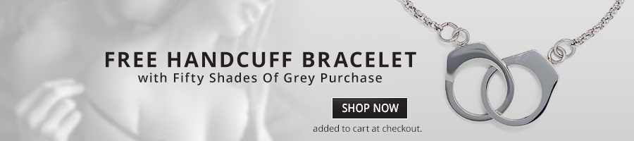 Free Handcuff Bracelet With Fifty Shades of Grey Purchase