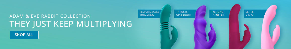 Shop Adam & Eve Rabbit Collection They Just Keep Multiplying!