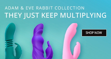 Shop Adam & Eve Rabbit Collection They Just Keep Multiplying!