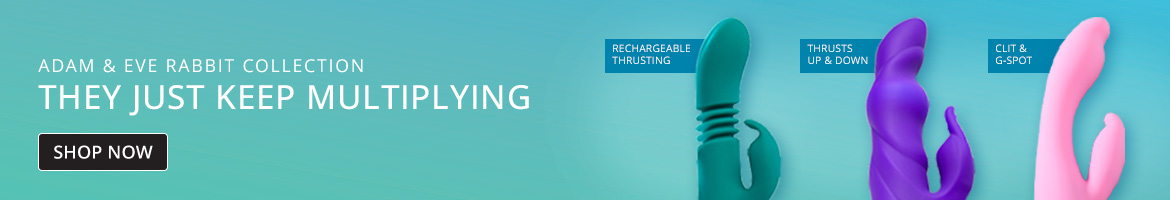 Shop Adam & Eve Rabbit Collection They Just Keep Multiplying!