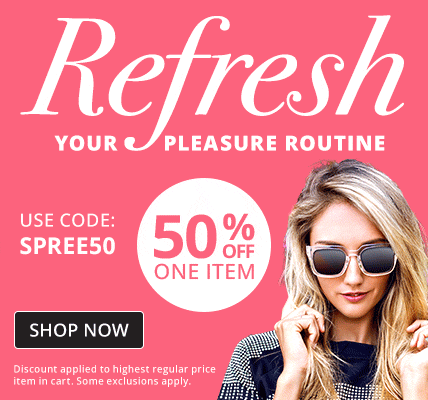 50% Off One Regular Price Item with code SPREE50