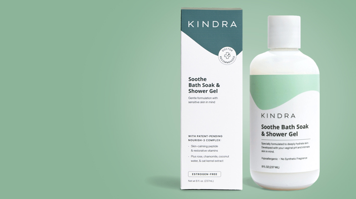 Kindra Soothe Bath Soak & Shower Gel