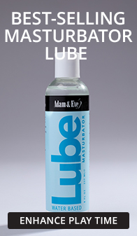 Enhance play time with best-selling Adam & Eve Masturbator Lube!