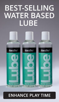 Enhance play time with best-selling Adam & Eve Lube!