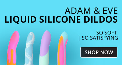 Shop Adam and Eve Liquid Silicone Dildos