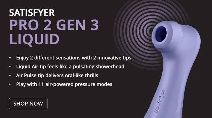 Satisfyer Pro 2 Gen 3 Liquid Air Clitoral Stimulator with Bluetooth