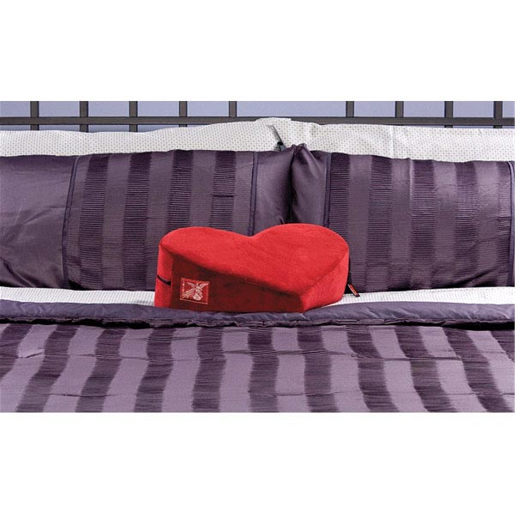 Liberator Heart Wedge - Product on Bed