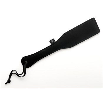 Fifty Shades of Grey Twitchy Palm Spank Paddle Product Shot - Black Side