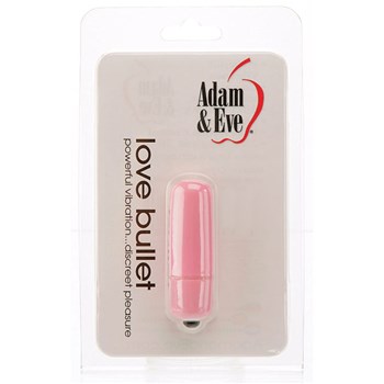 Adam & Eve Love Bullet in packaging