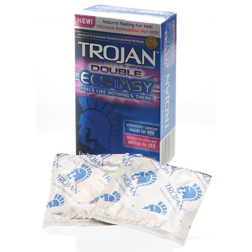 Trojan Double Ecstasy Condom 10 ct.