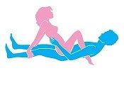 Basic Cowgirl Illustrated Sex Position