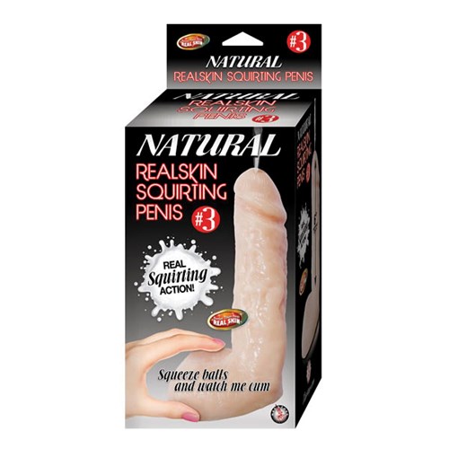 Realskin Squirting 6" Penis box