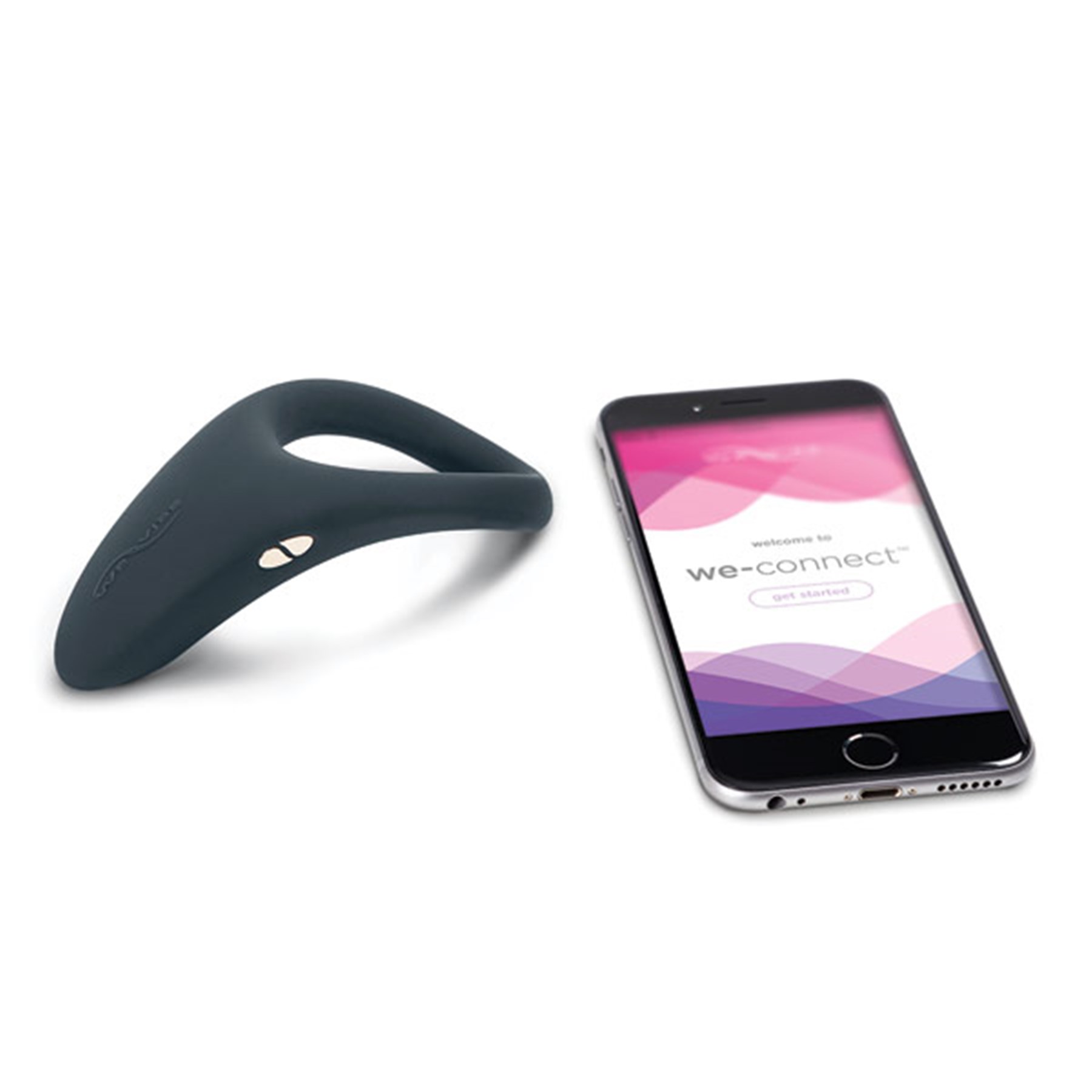 Verge By We-Vibe Vibrating Ring with phone device